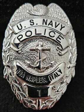 U.S. NAVY POLICE - BADGE #1